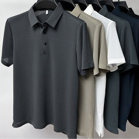 Spring Mesh Silk - Men's Polo Shirt