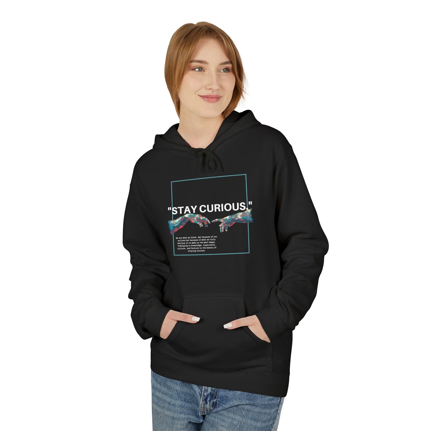 Stay Curious - Softstyle Fleece Hoodie