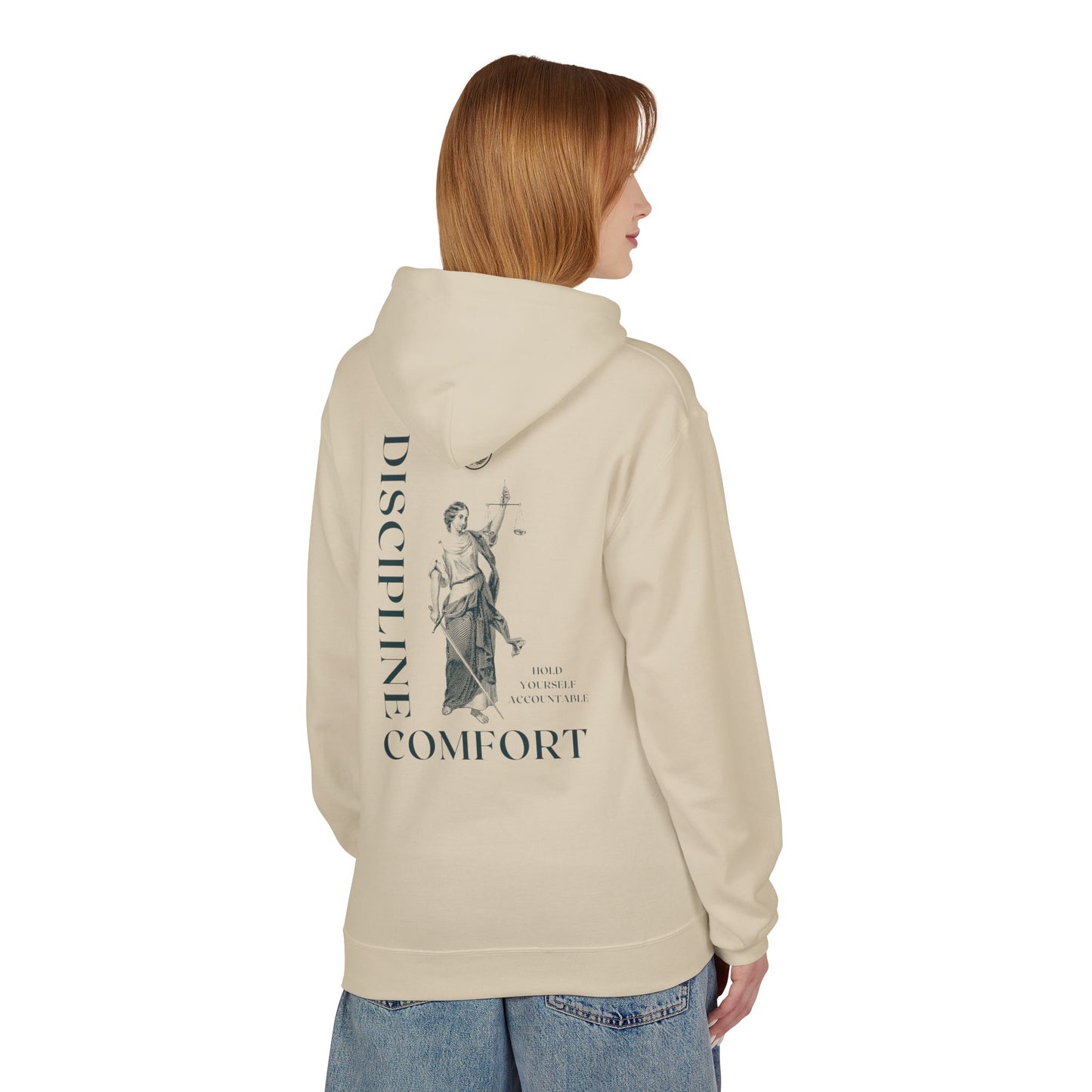 Discipline Over Comfort - Softstyle Fleece Hoodie