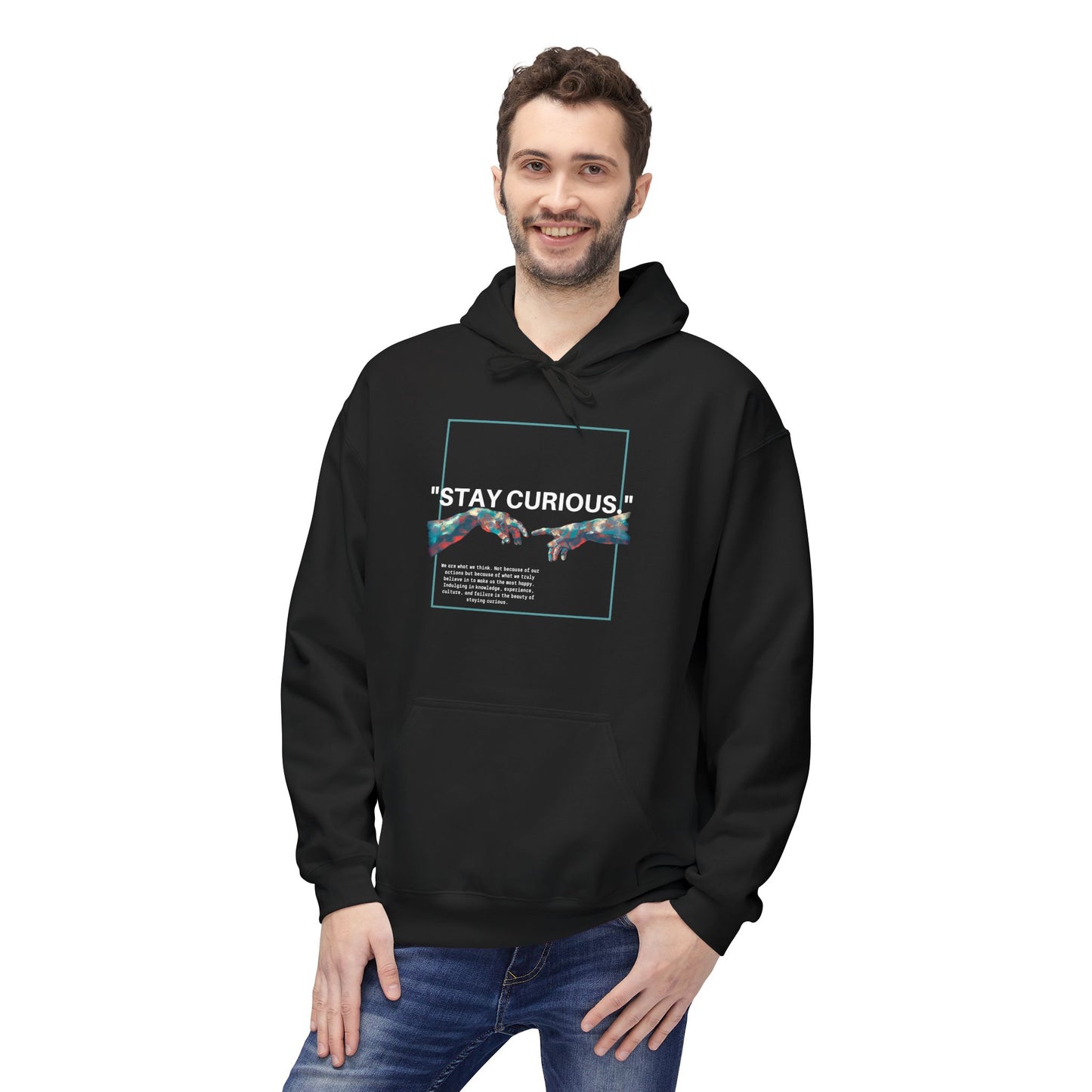 Stay Curious - Softstyle Fleece Hoodie