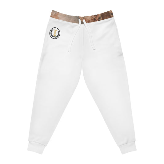 Paxion Iconic White - Unisex Athletic Joggers