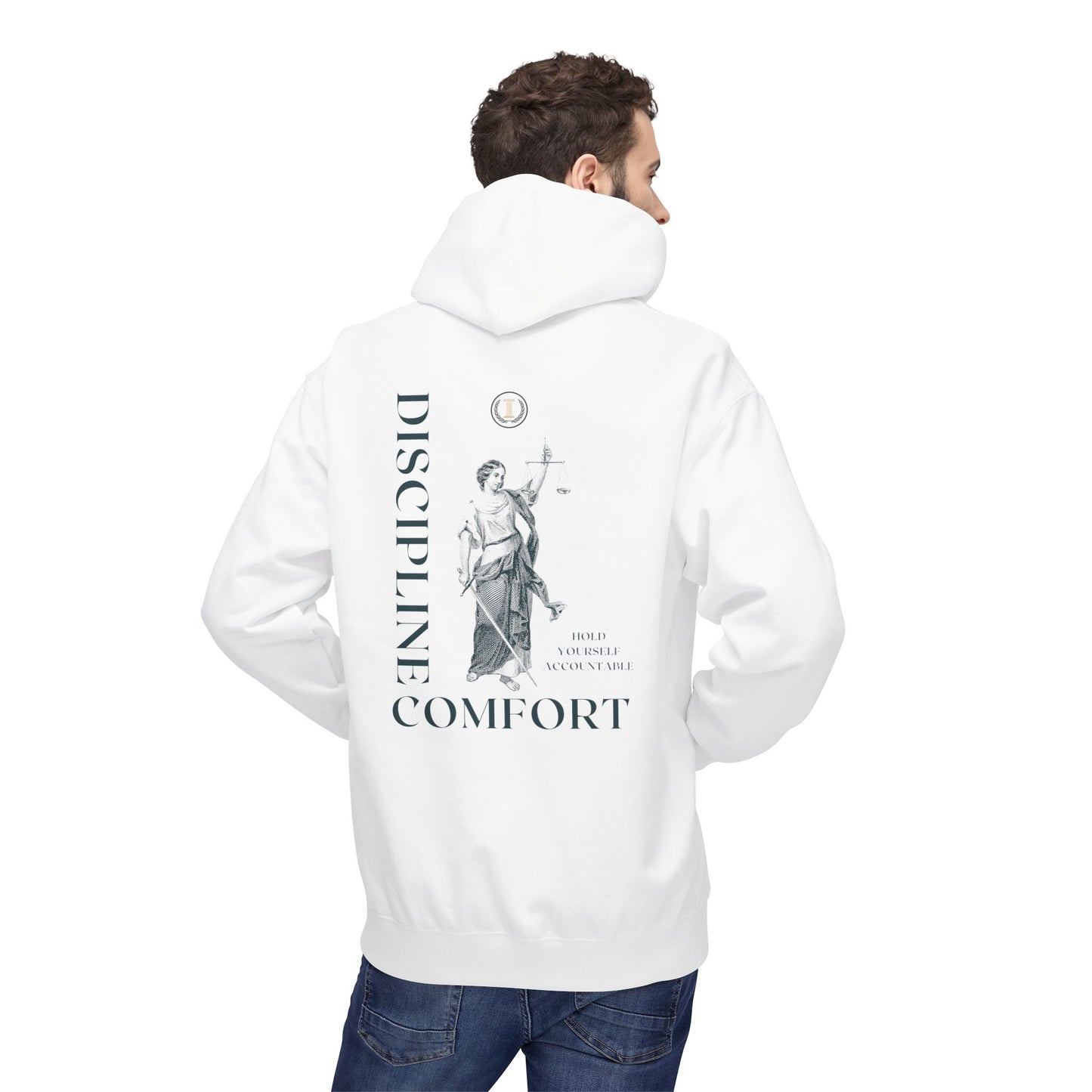 Discipline Over Comfort - Softstyle Fleece Hoodie