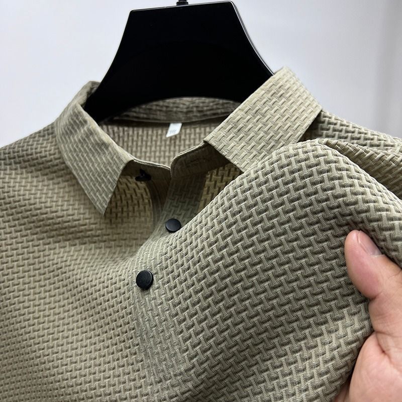 Spring Mesh Silk - Men's Polo Shirt