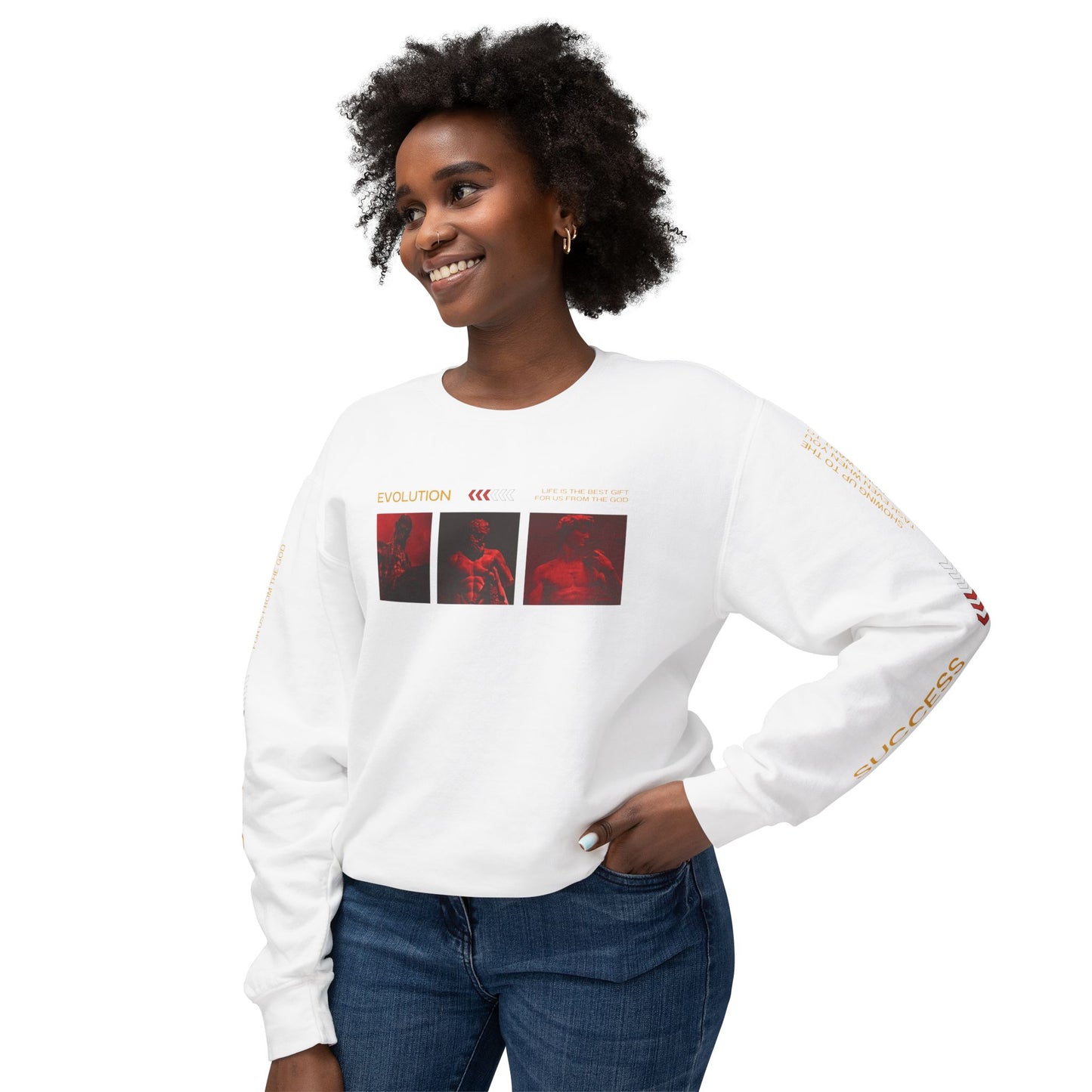 Evolution & Success - Crewneck Sweatshirt