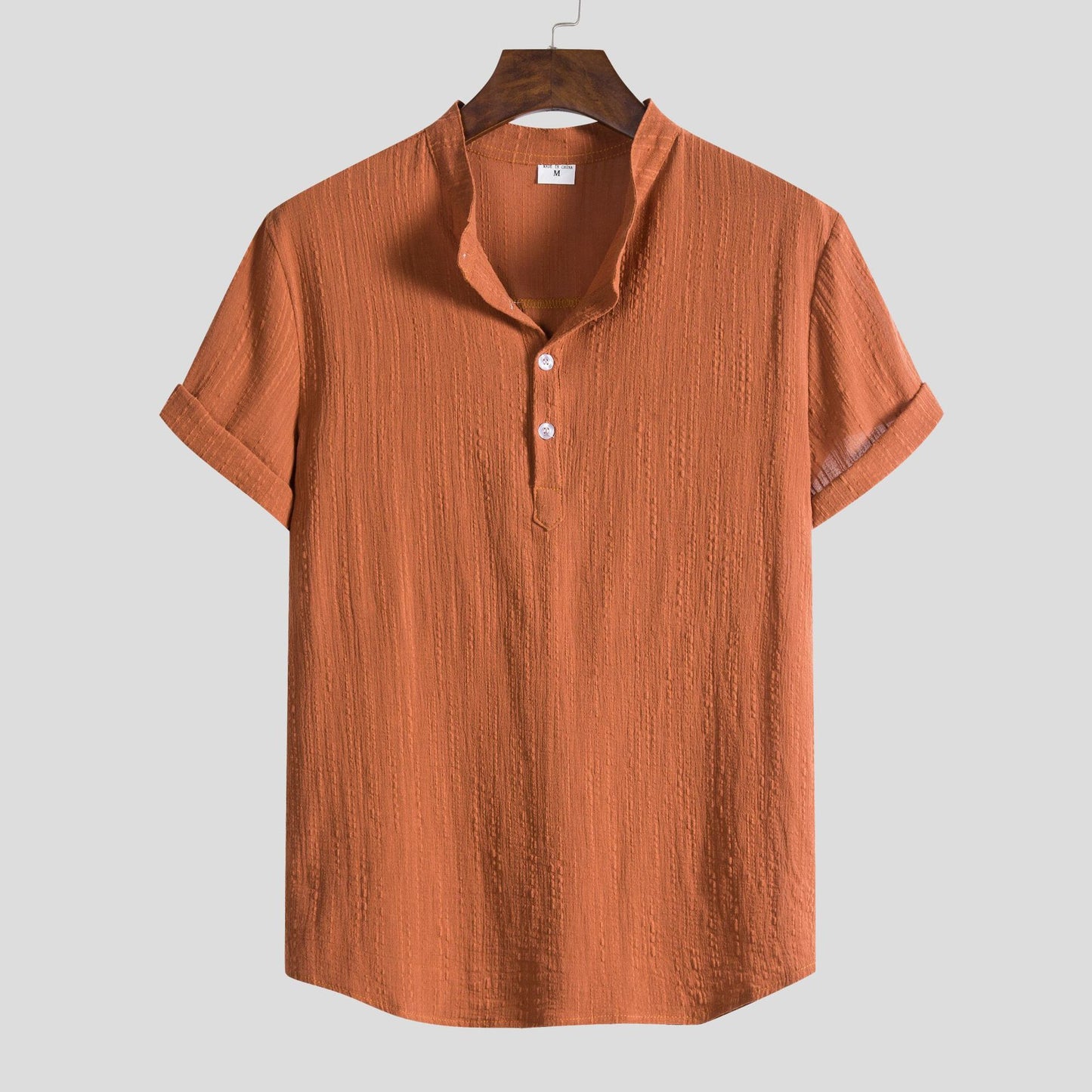 Minimalist - Men's Thin Cotton Linen Shirt