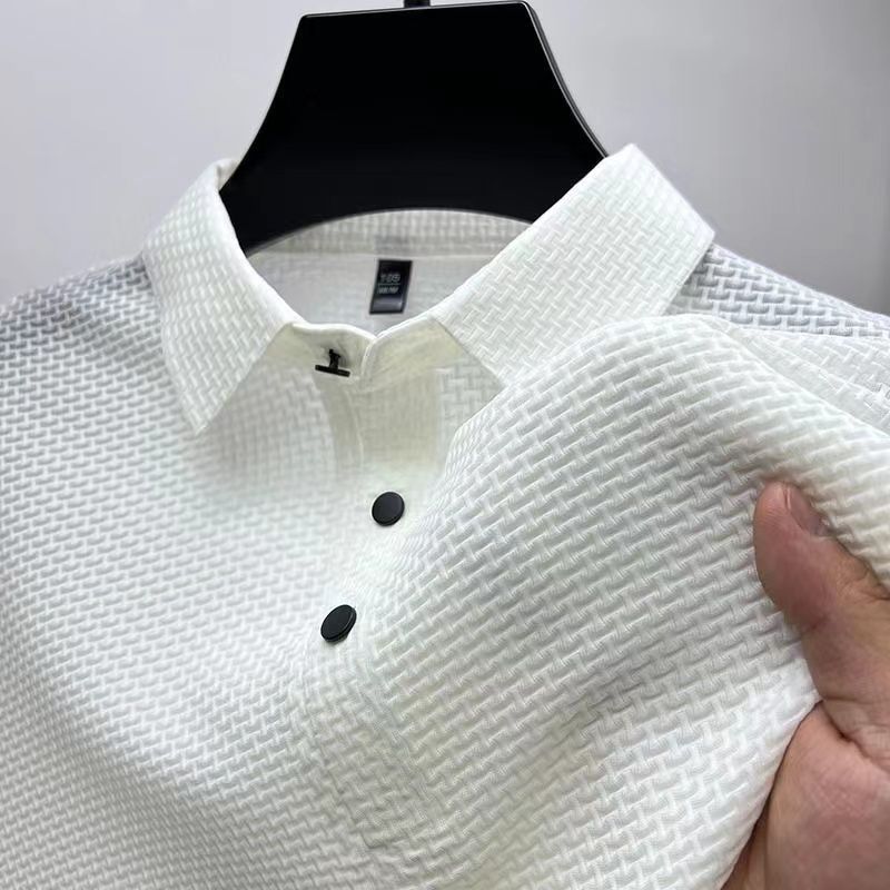 Spring Mesh Silk - Men's Polo Shirt